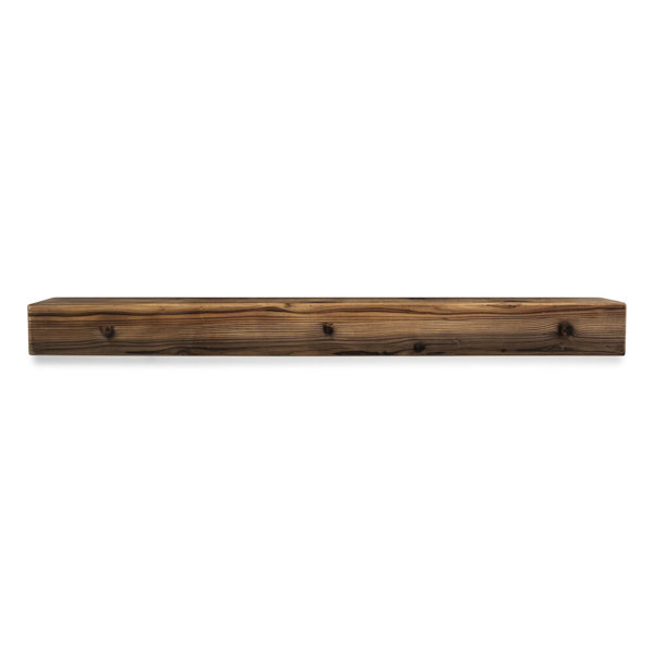 Dogberry Collections Weathered Beam Fireplace Shelf Mantel & Reviews